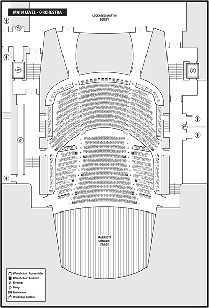 Seating Chart | Washington Performing Arts